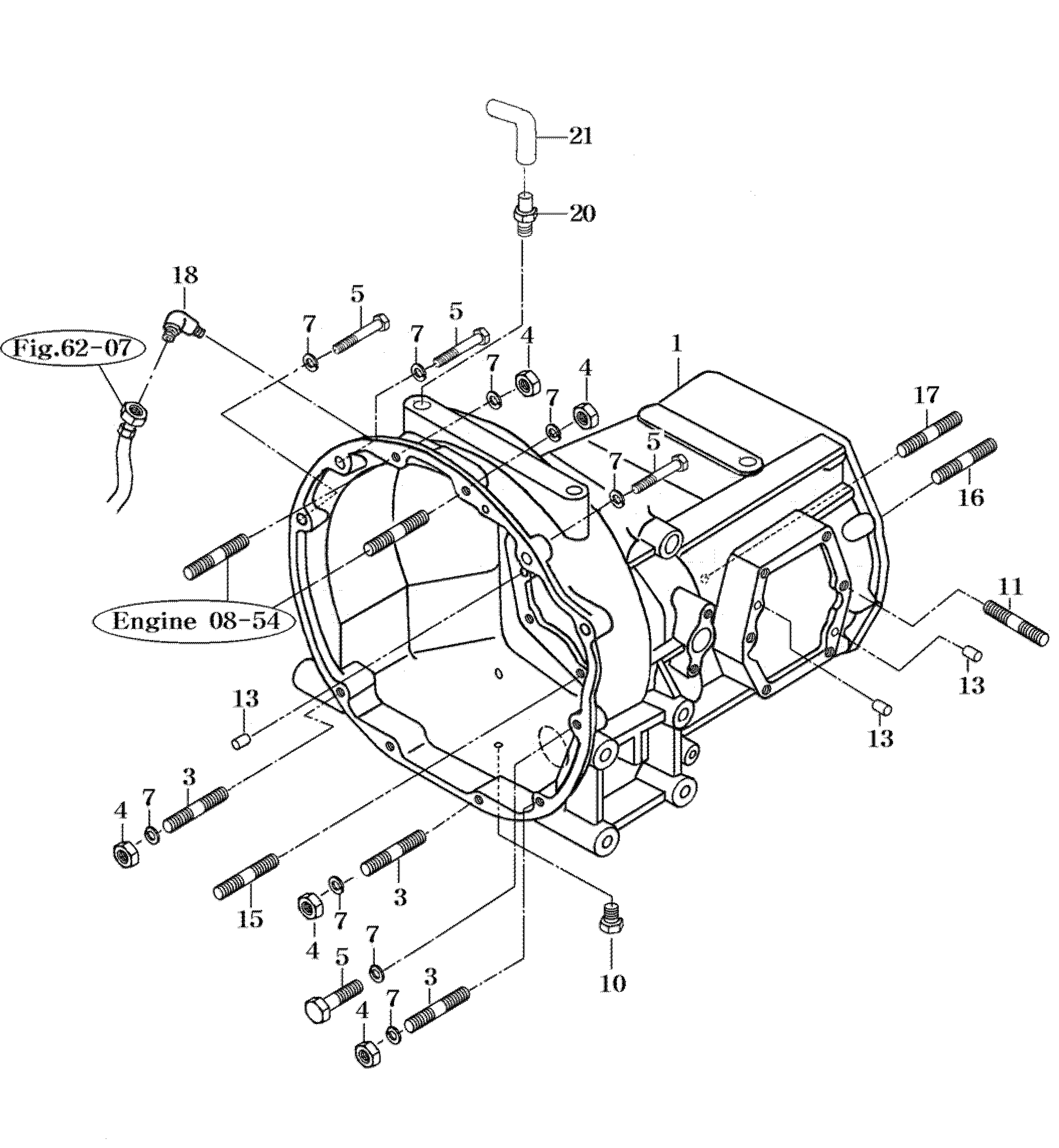 031 - TRANSMISSION FRONT CASE