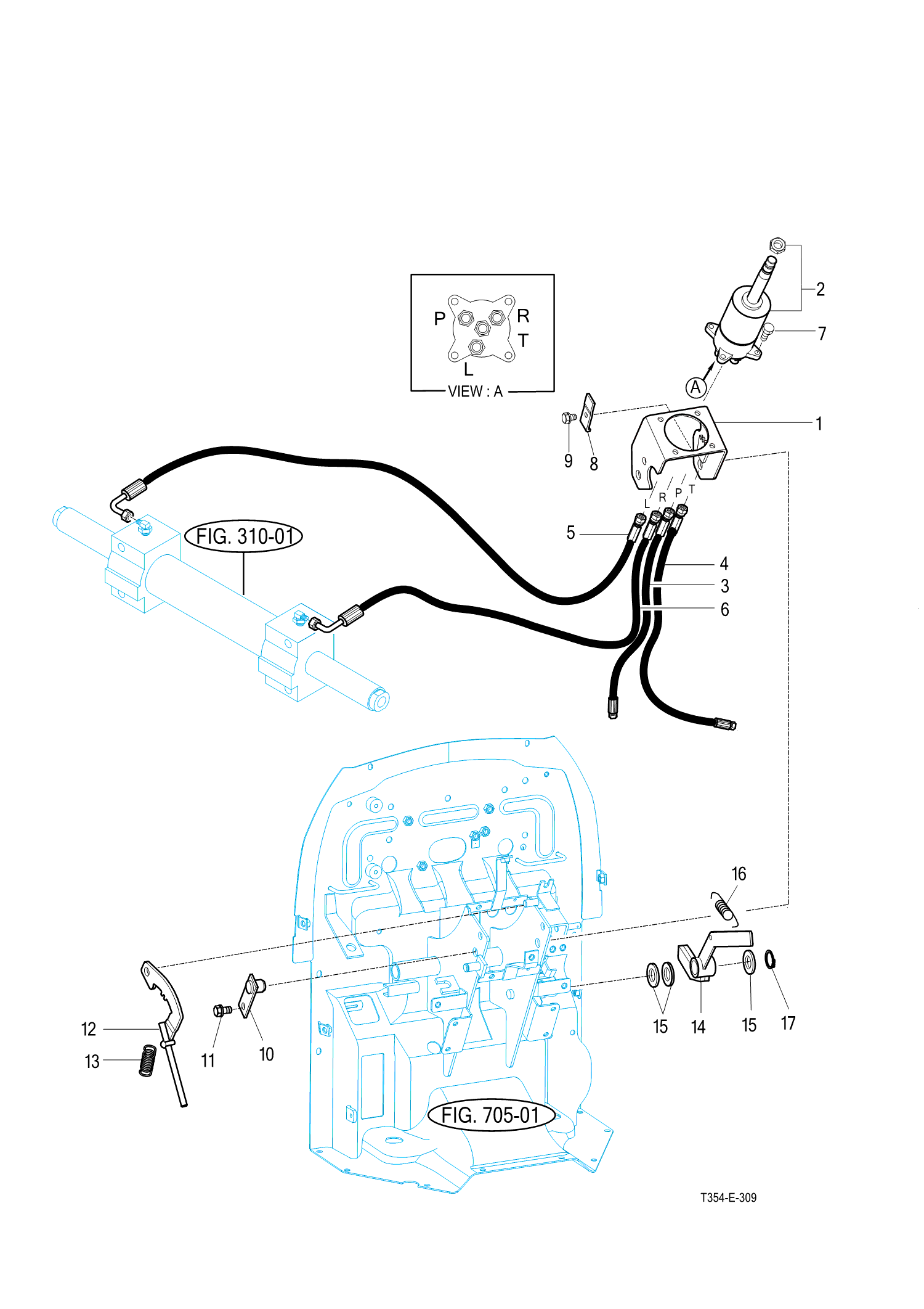 309 - STEERING VALVE & TILT
