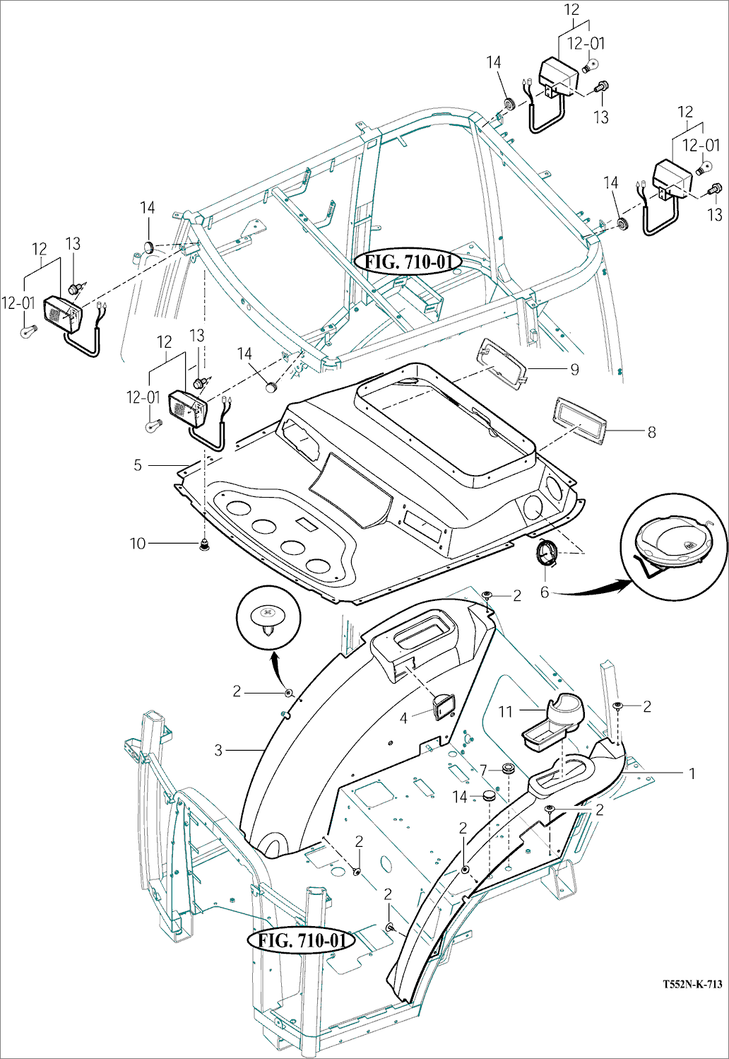 713 - FENDER COVERS