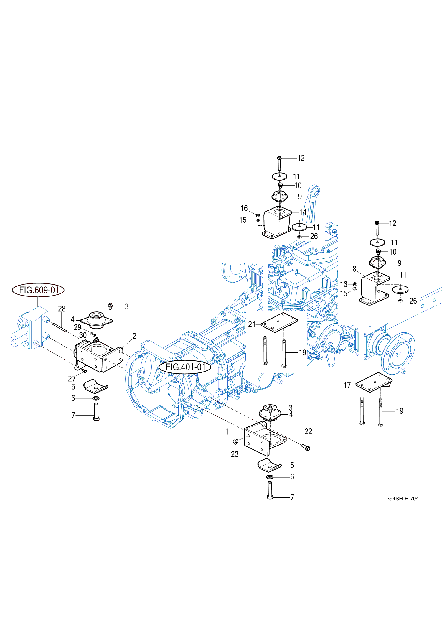 704 - FRONT & REAR MOUNTING