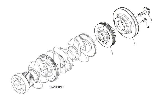 108 - CRANKSHAFT PULLEY