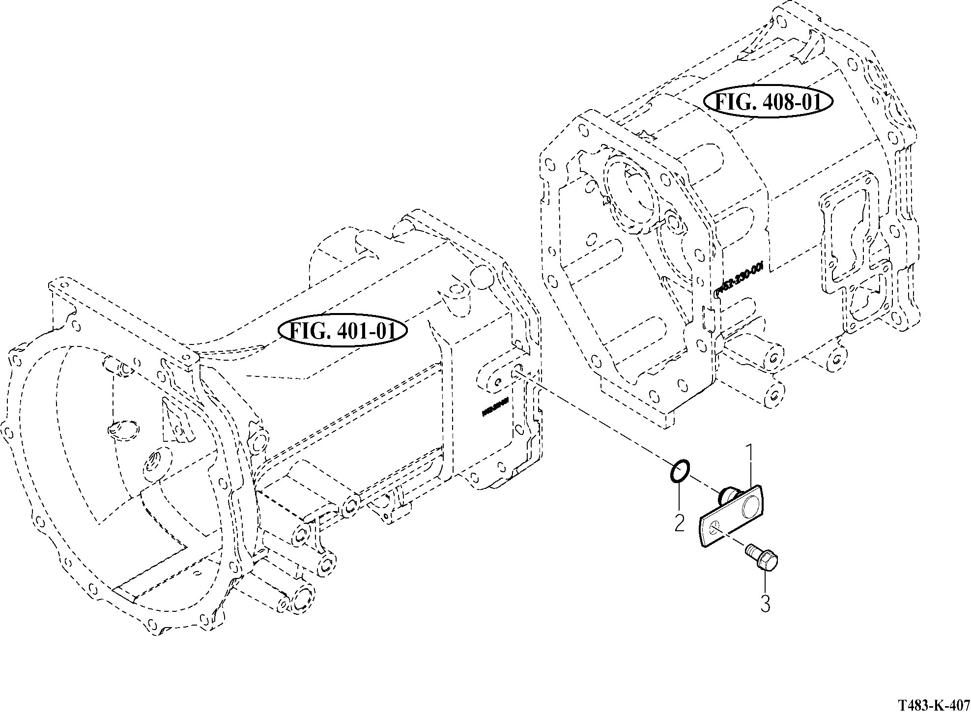 407 - REVERSE CHANGE LEVER