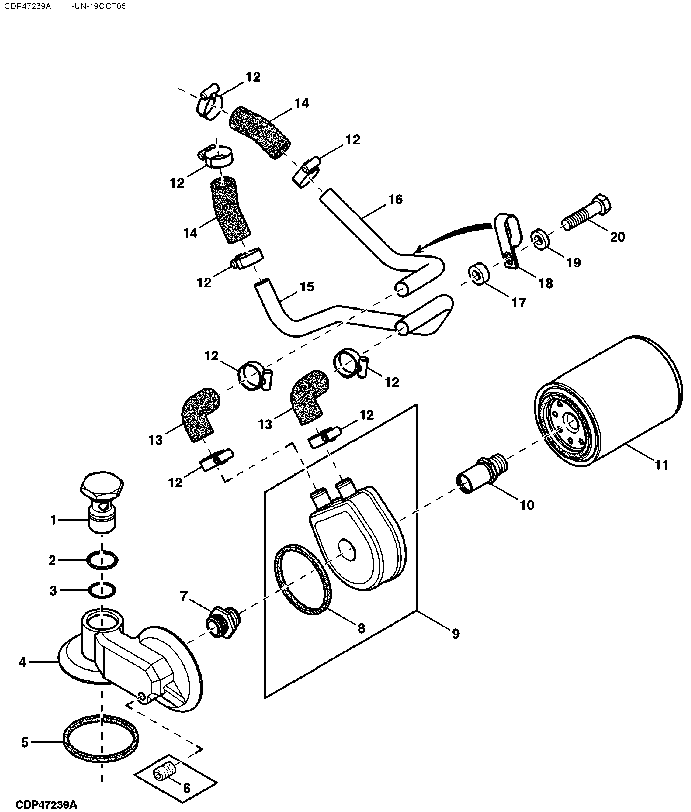 125 - OIL COOLER