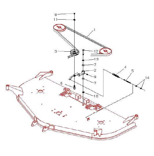040 - TENSION PULLEY 040 - TENSION PULLEY