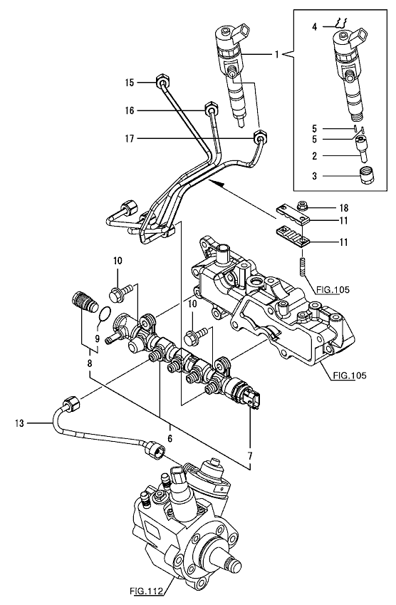 113 - FUEL INJECTION VALVE