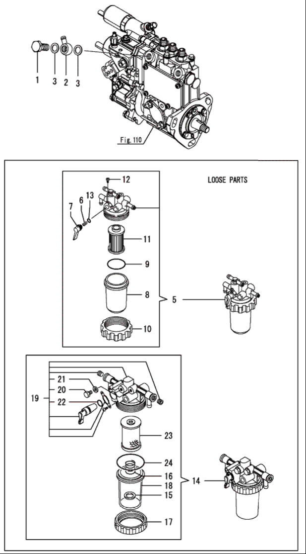 113 - FUEL FILTER