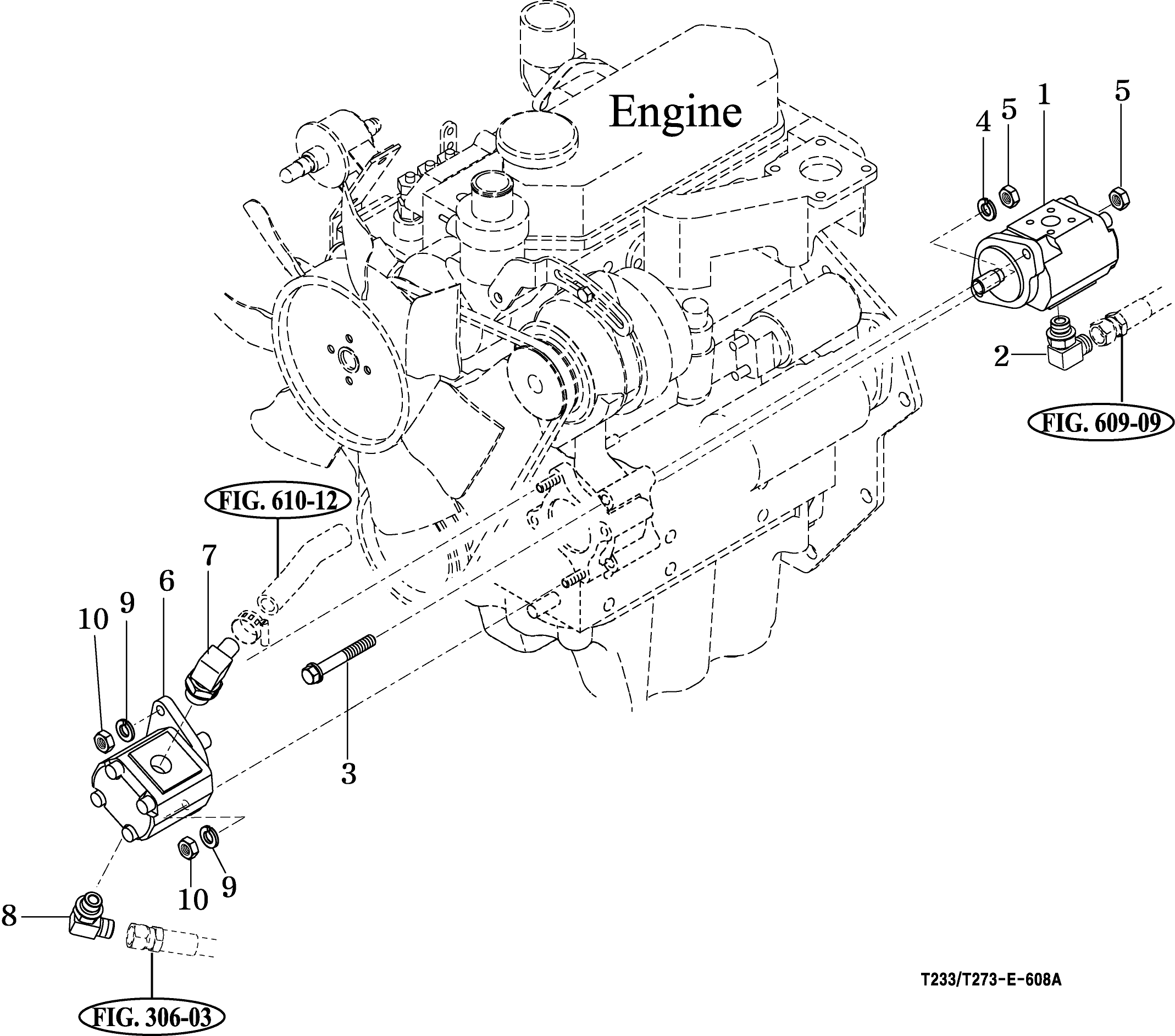 608 - HYDRAULIC PUMP & GEAR PUMP