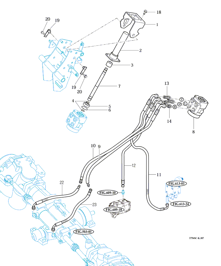 307 - POWER STEERING VALVE