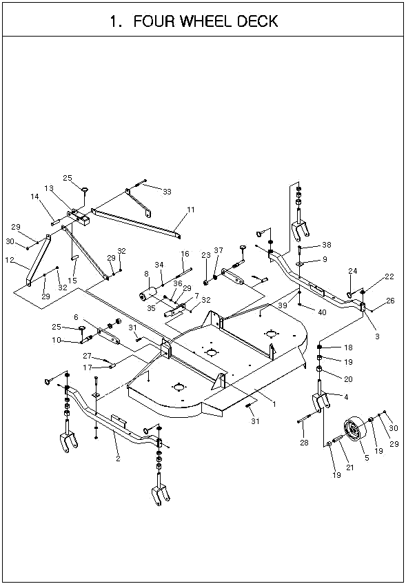 010 - FOUR WHEEL DECK