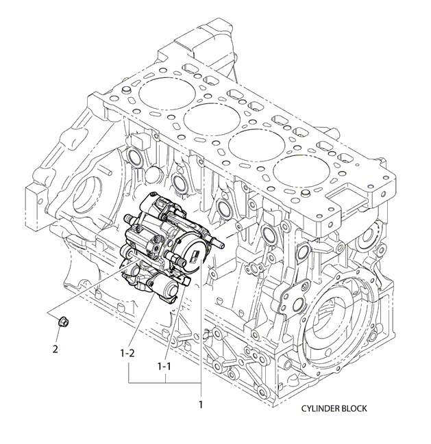 128 - FUEL INJECTION PUMP ASSY