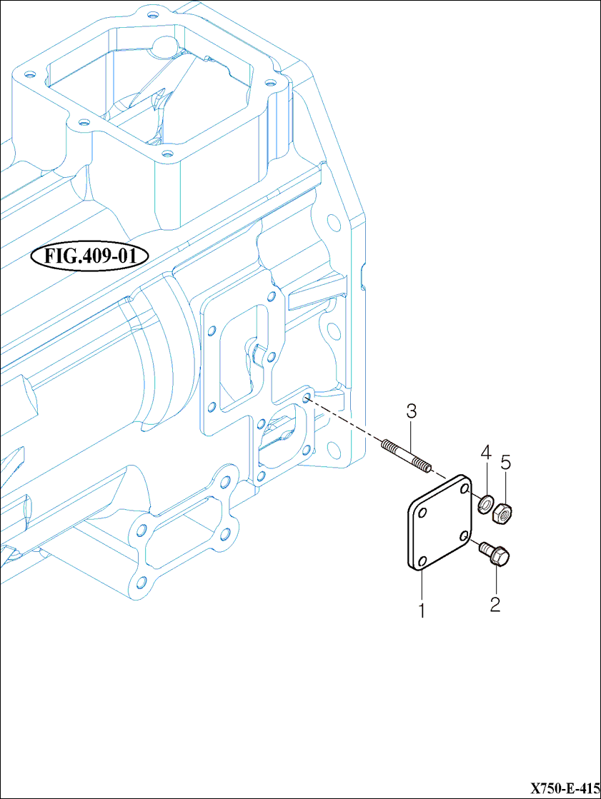 415 - 4WD CHANGE LEVER