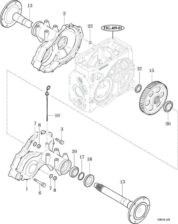 418 - REAR AXLE HOUSING