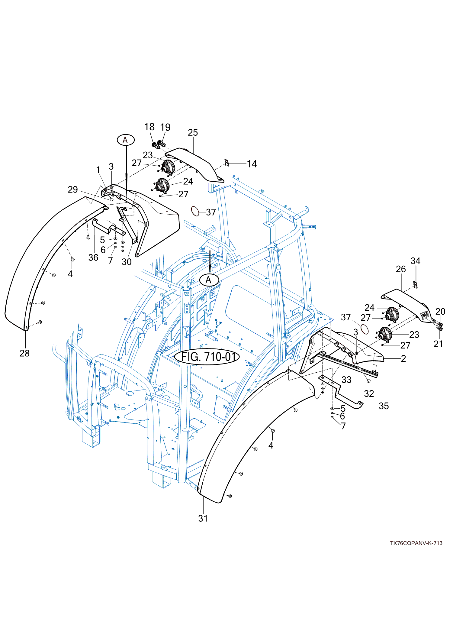 713 - SUB FENDER & COVER