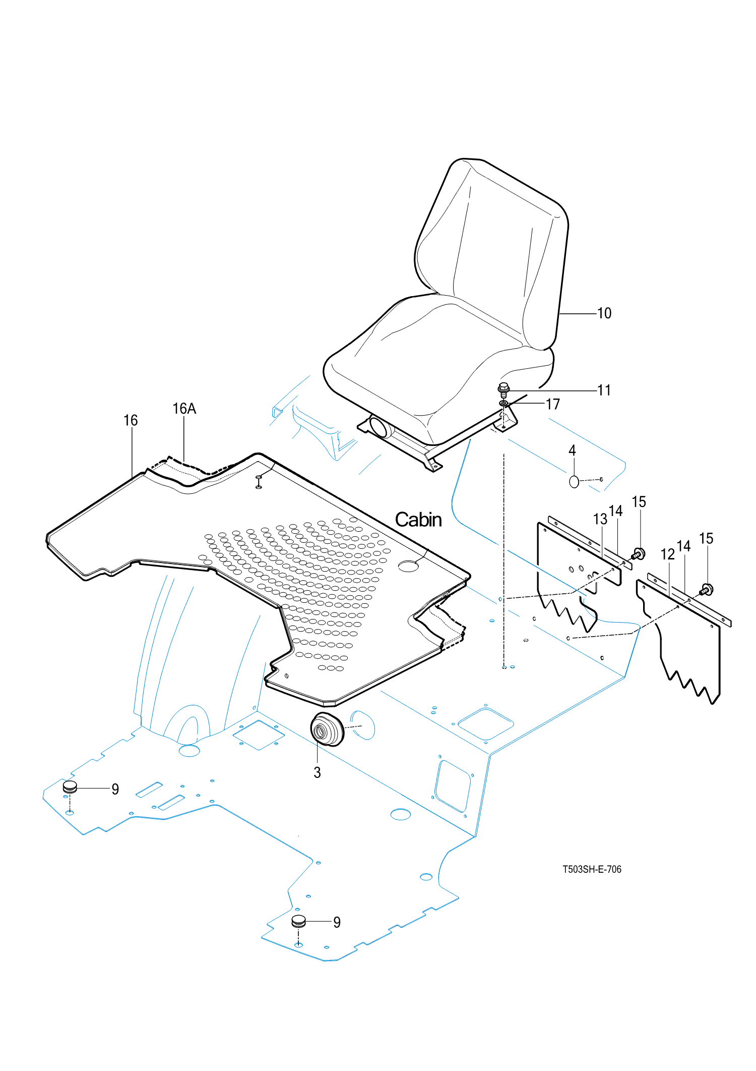 706 - SEAT & MAT