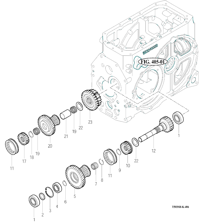 406 - SUB CHANGE GEARS 406 - SUB CHANGE GEARS