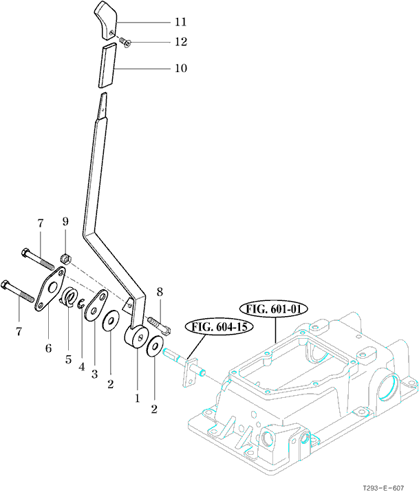 607 - POSITION LEVER LINKAGE