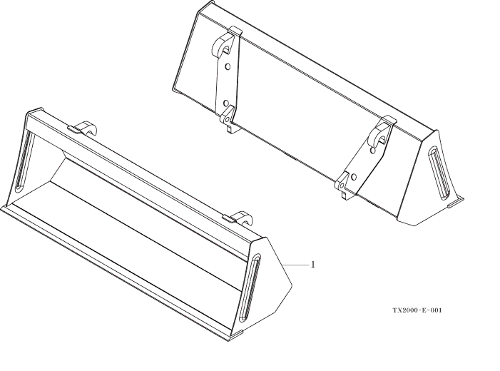 001-2 - BUCKET(EURO TYPE) 001-2 - BUCKET(EURO TYPE)