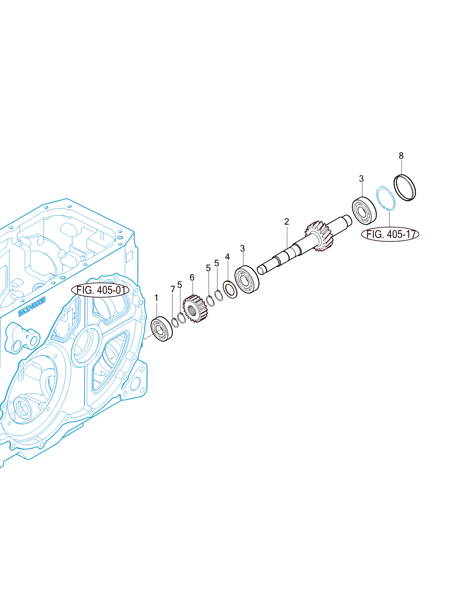 415 - MID P.T.O DRIVE (OPTION)