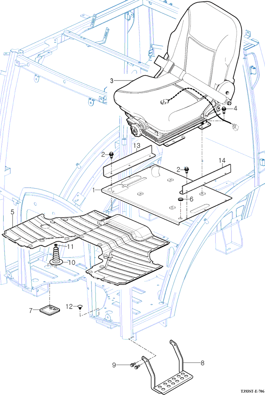 706 - SEAT & MAT