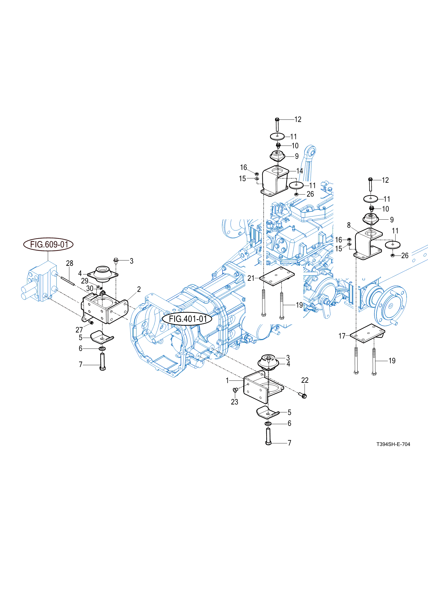 704 - FRONT & REAR MOUNTING