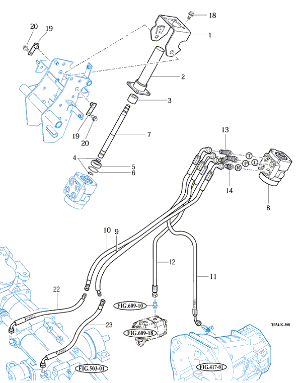 308 - POWER STEERING VALVE