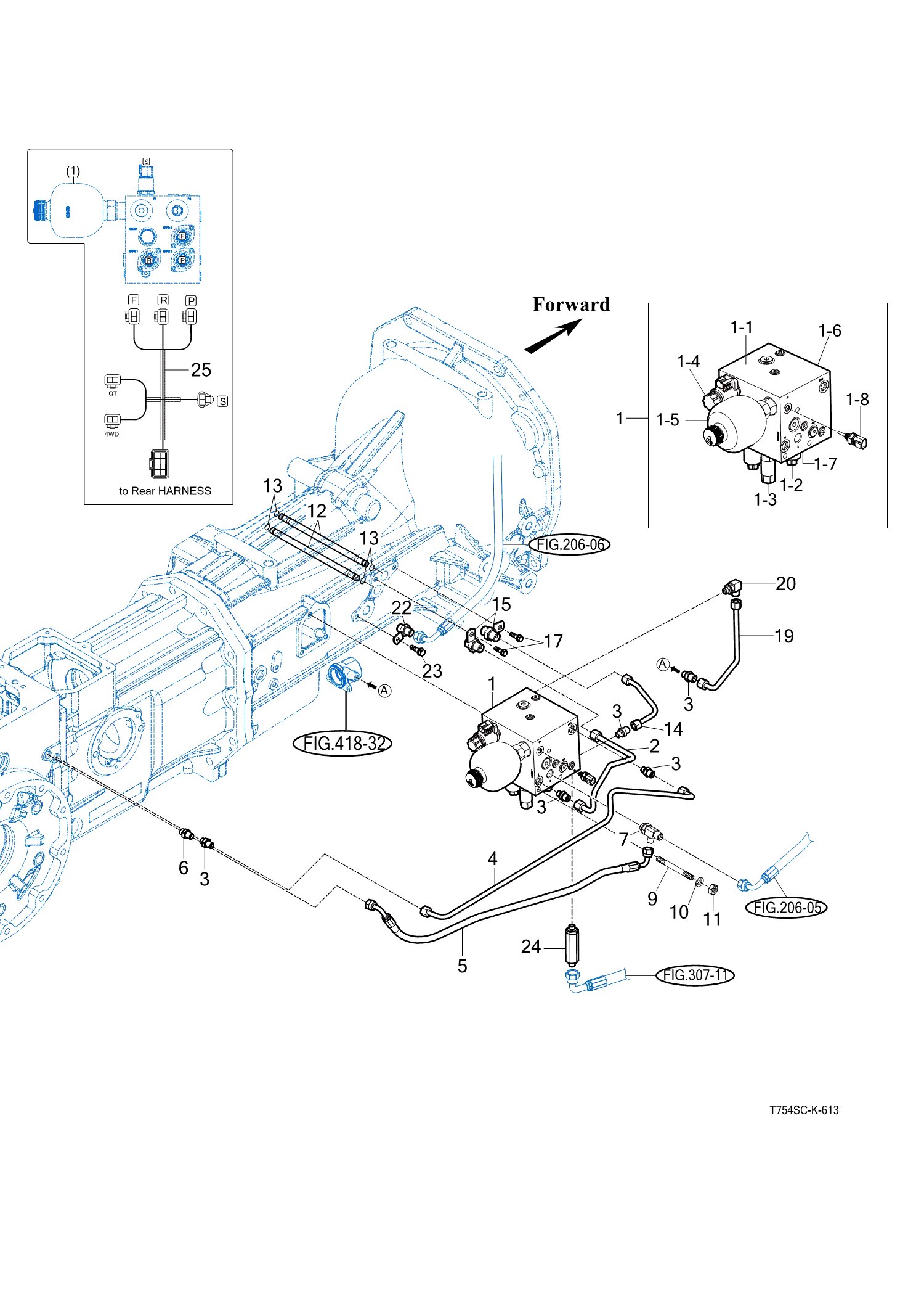 613 - HYDRAULIC HOSE