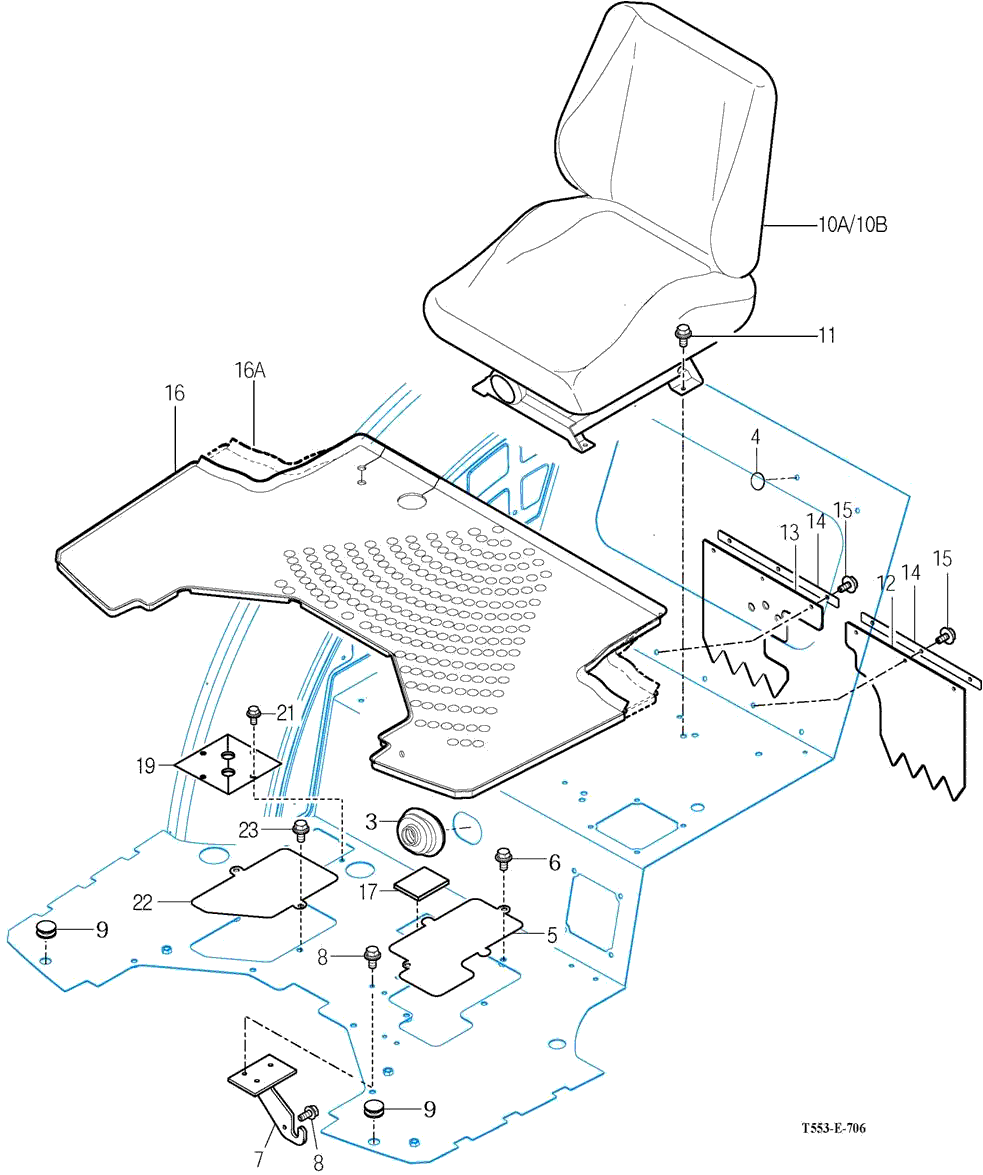 706 - SEAT & MAT