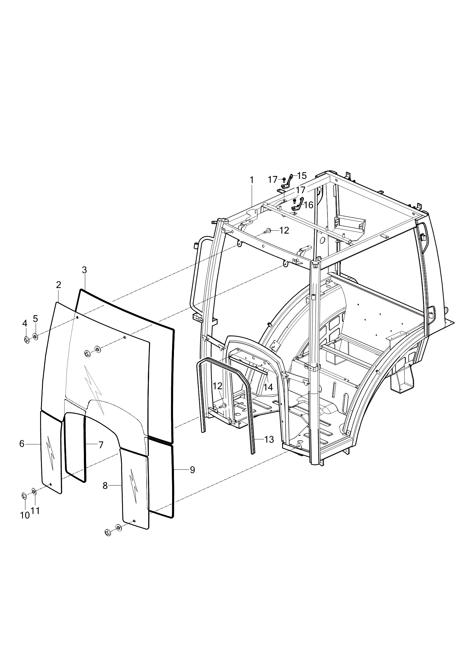 708 - FRONT GLASS (2022-11-01 ~)