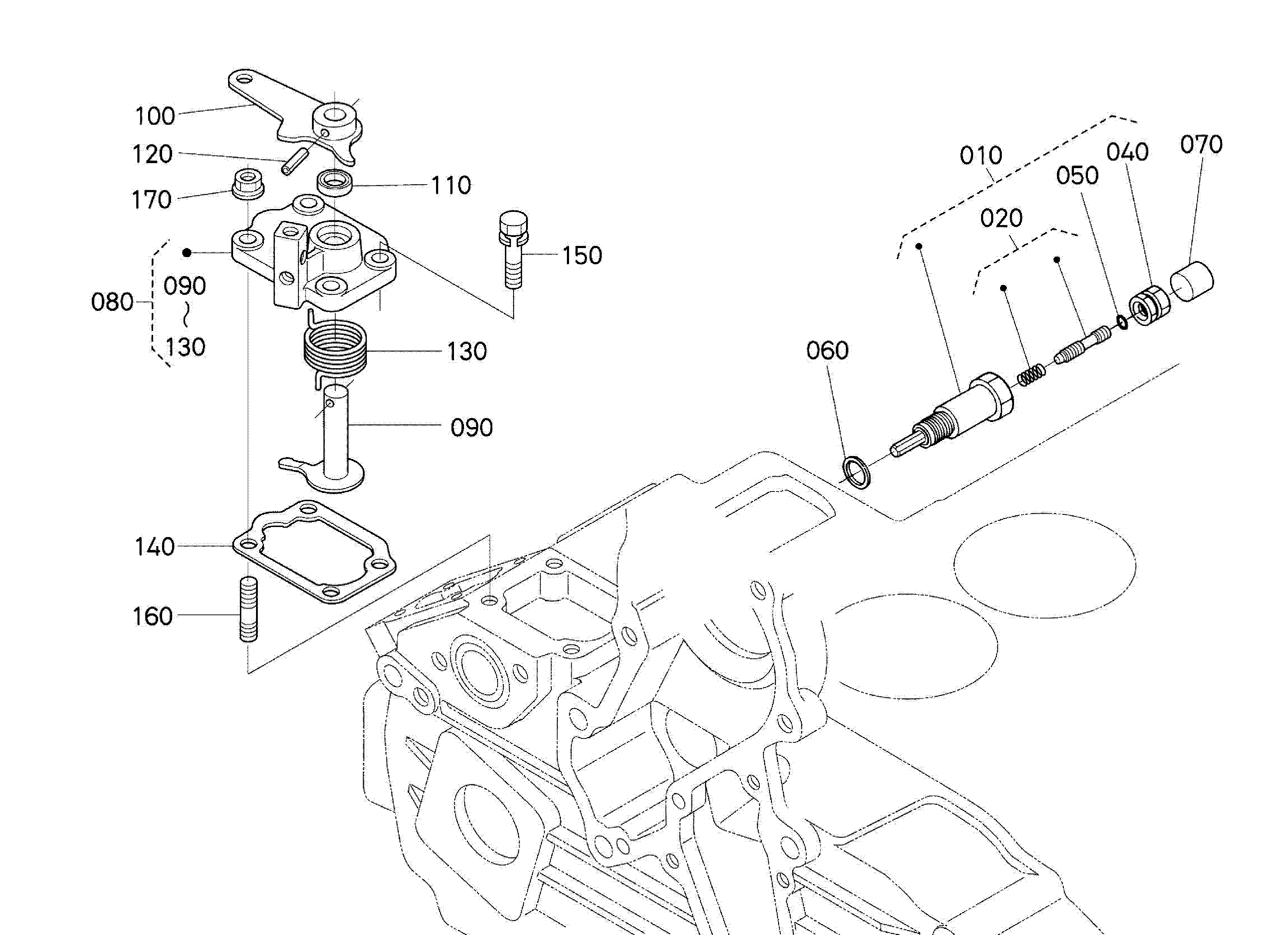 200 - ENGINE STOP LEVER