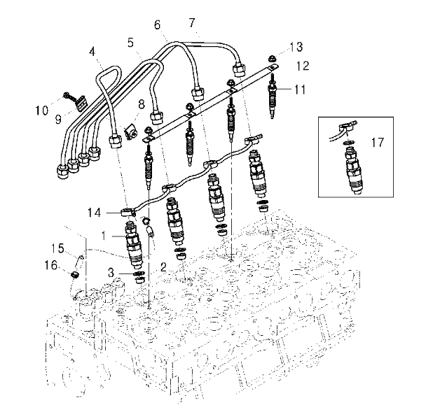 111 - NOZZLE HOLDER GROUP