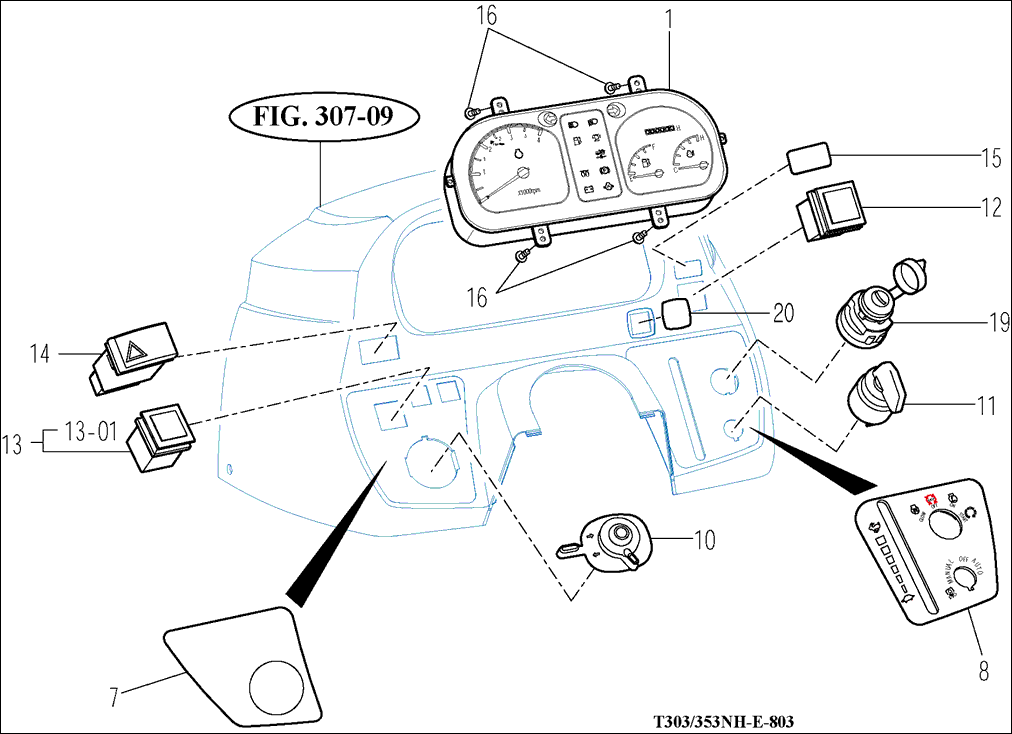 803 - INSTRUMENT PANEL