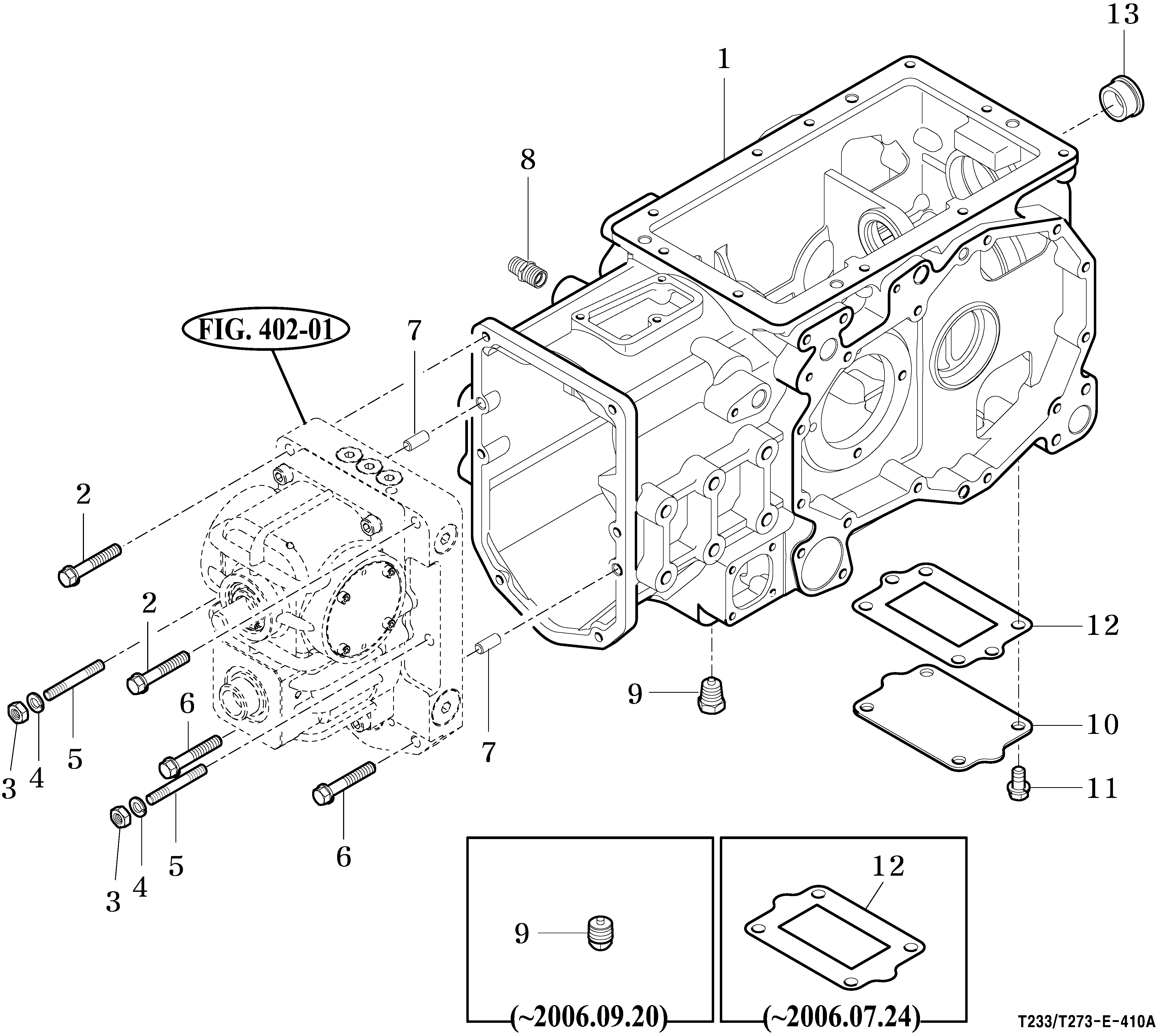 410 - REAR TRANSMISSION CASE