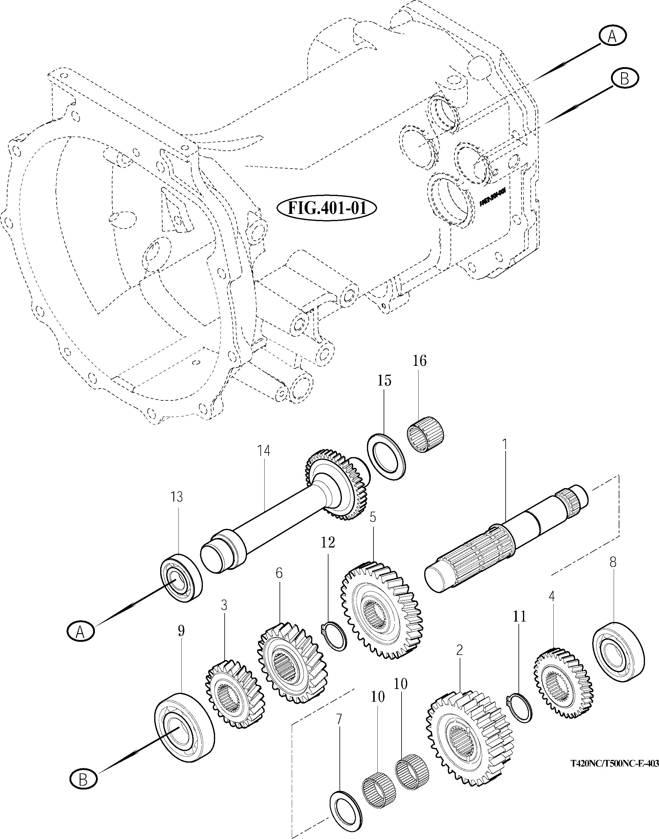 403 - IDLE & COUNTER GEARS