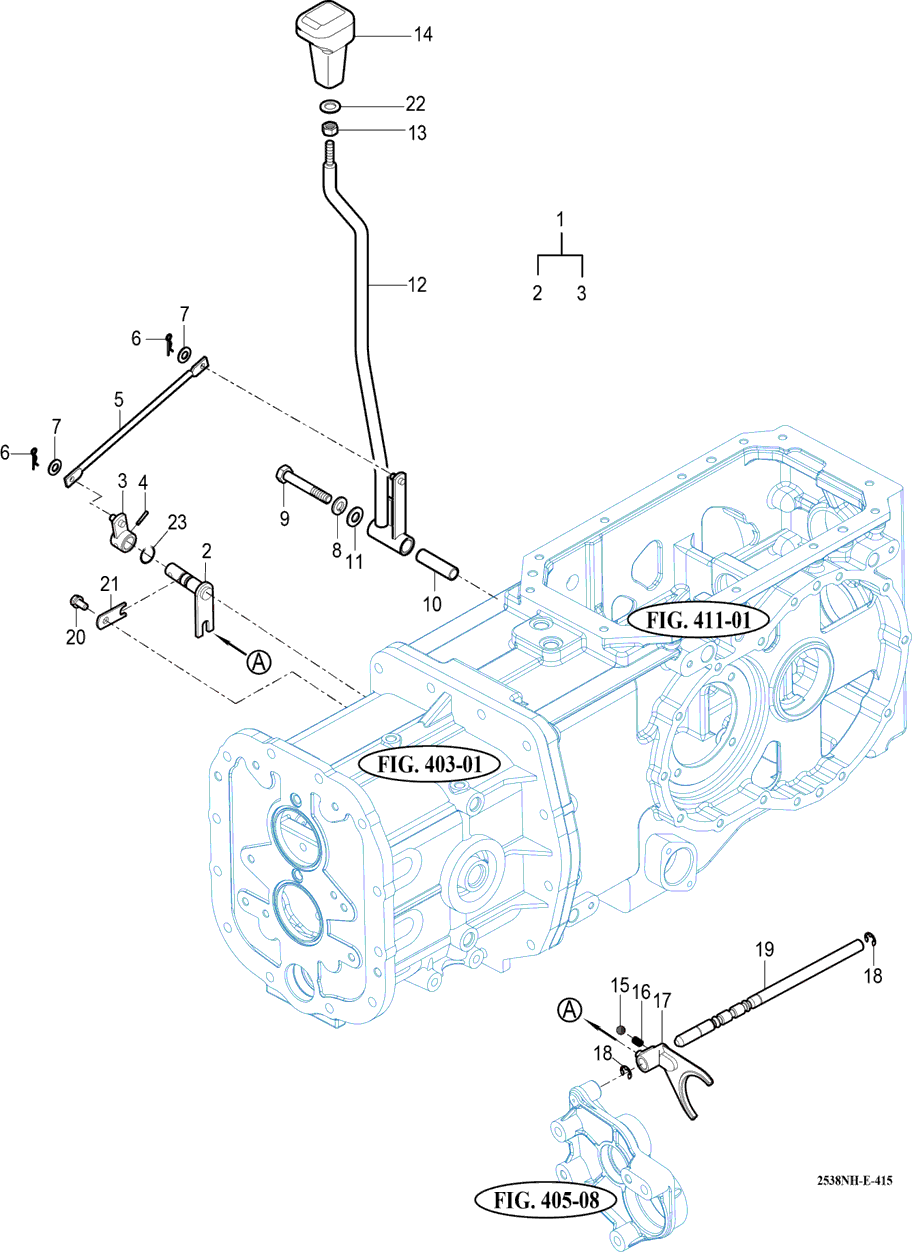 415 - SUB CHANGE LEVER