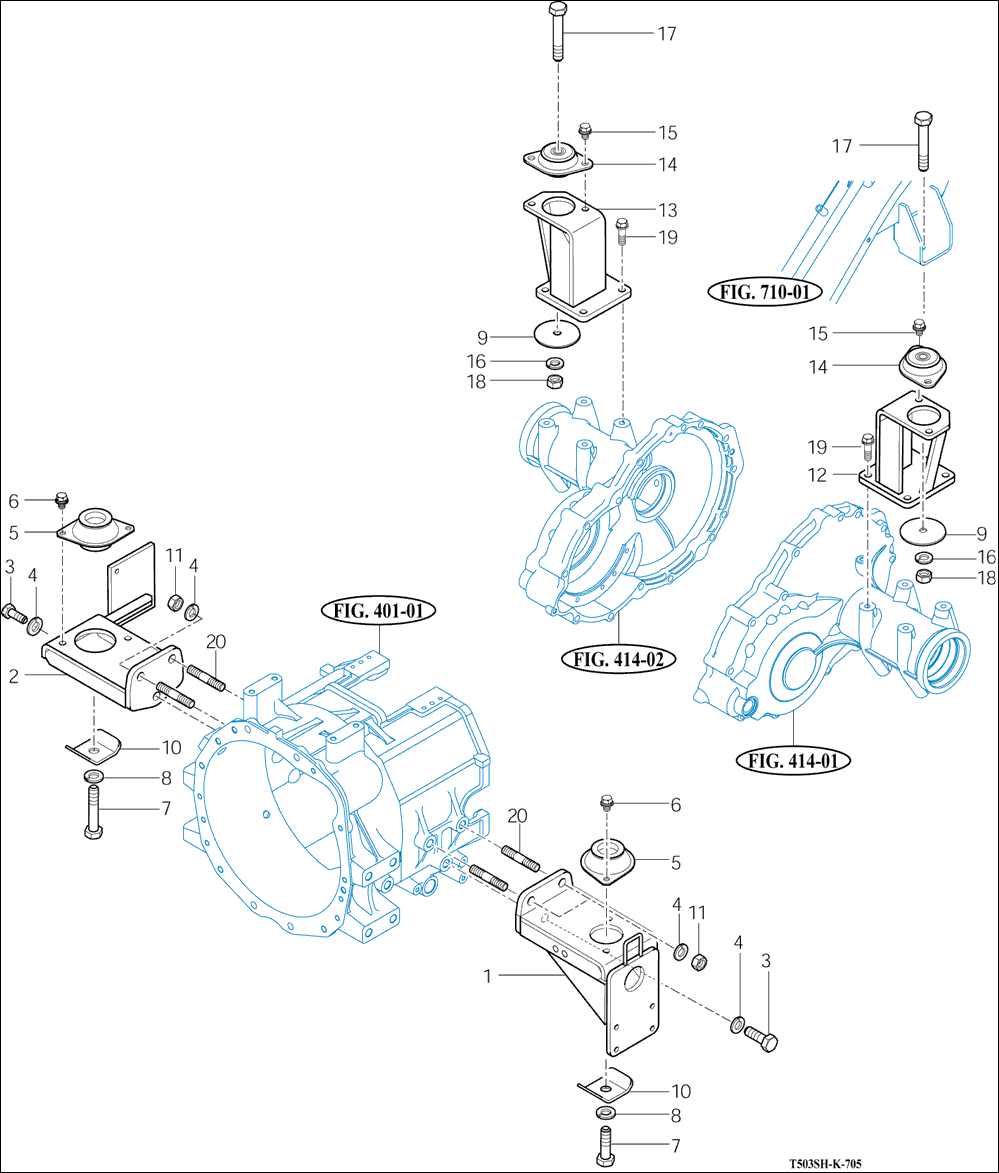 705 - FRONT & REAR MOUNTING