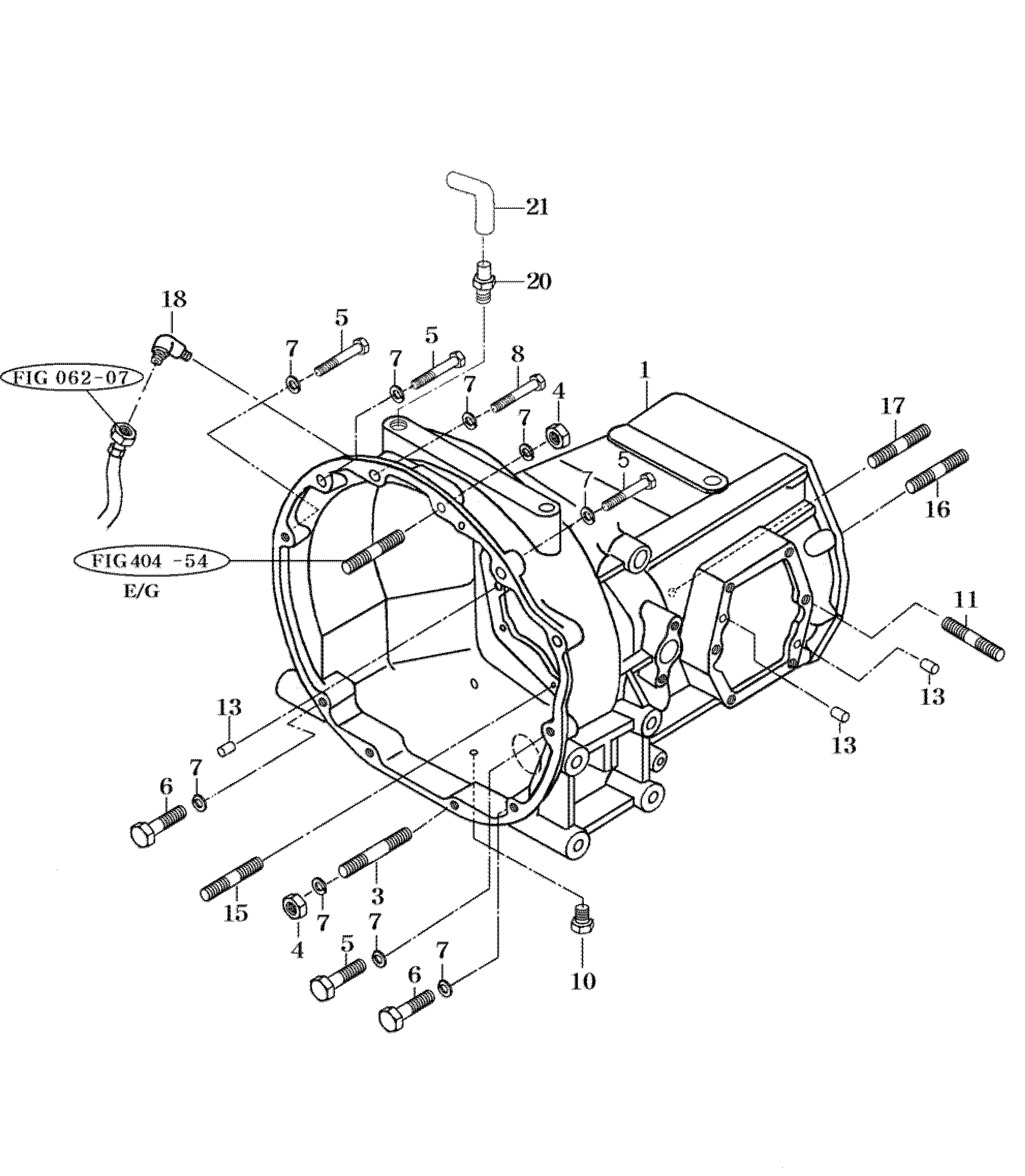 031 - TRANSMISSION FRONT CASE