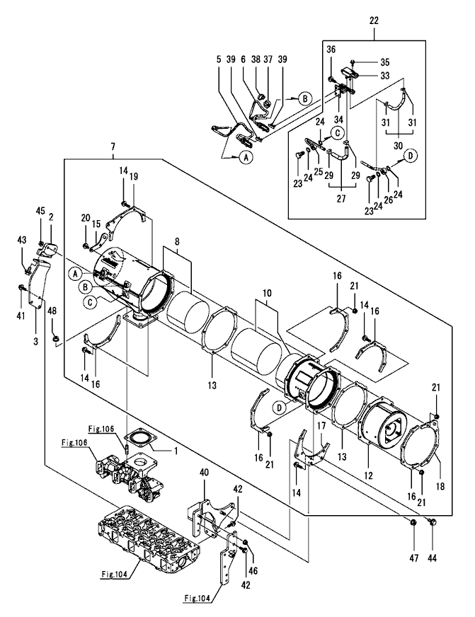 107B - DIESEL PARTICULATE FILTER (T454) 107B - DIESEL PARTICULATE FILTER (T454)