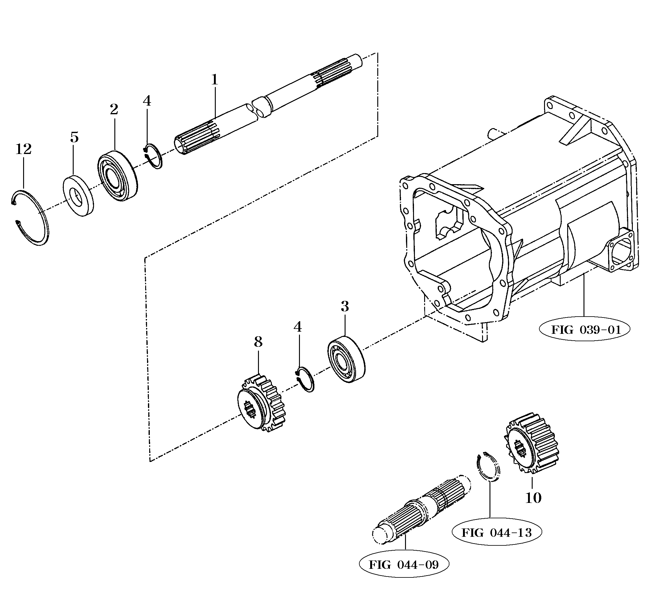 047 - 4WD DRIVE GEARS