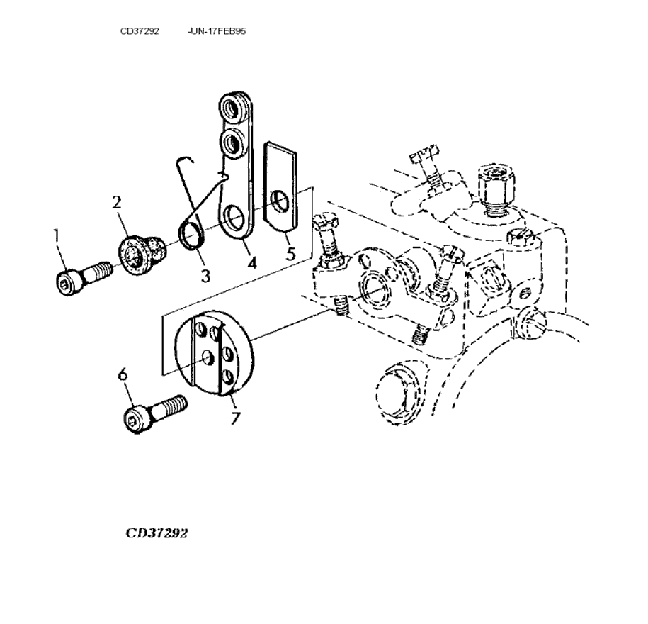 E44 - FUEL INJECTION PUMP LINKAGE