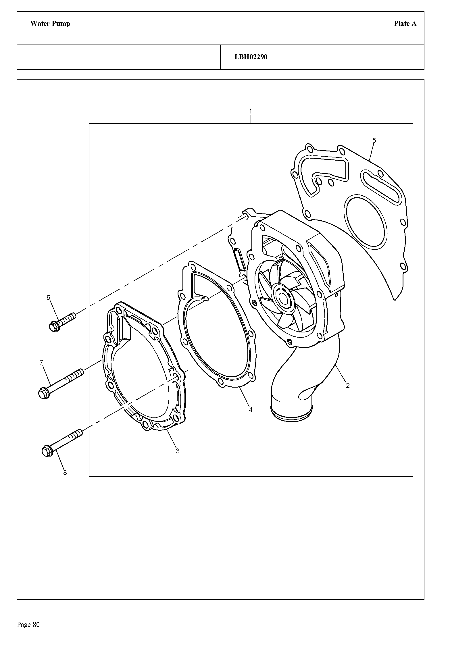 132 - WATER PUMP