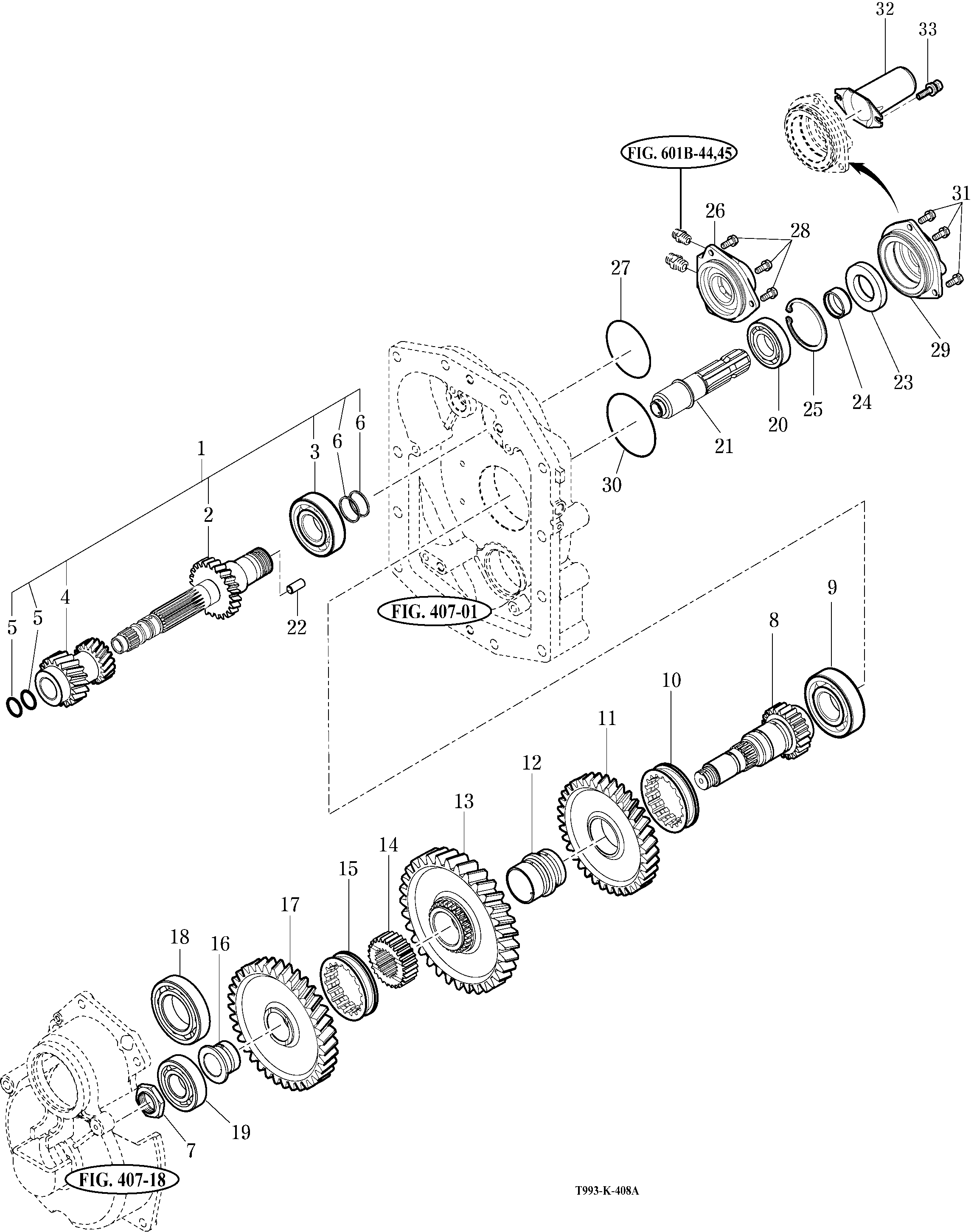 408A - SHAFT, PTO