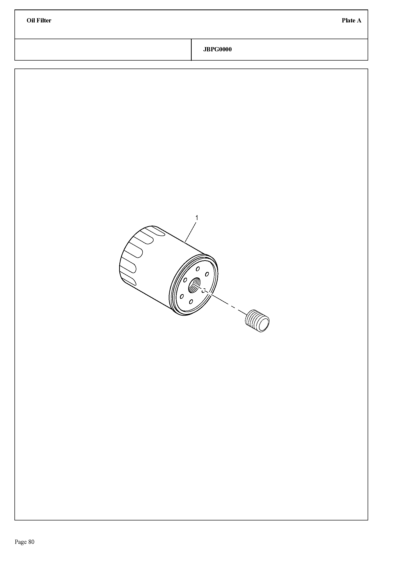 124 - OIL FILTER