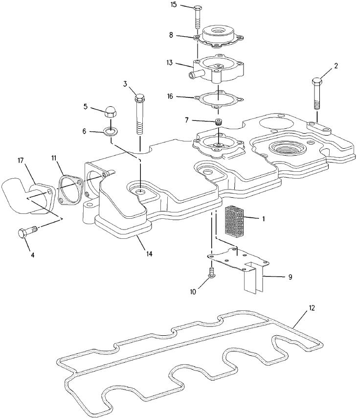 113 - COVER GROUP-VALVE MECHANISM