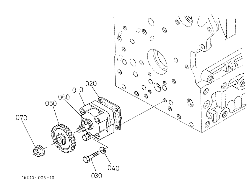 E-08 - OIL PUMP