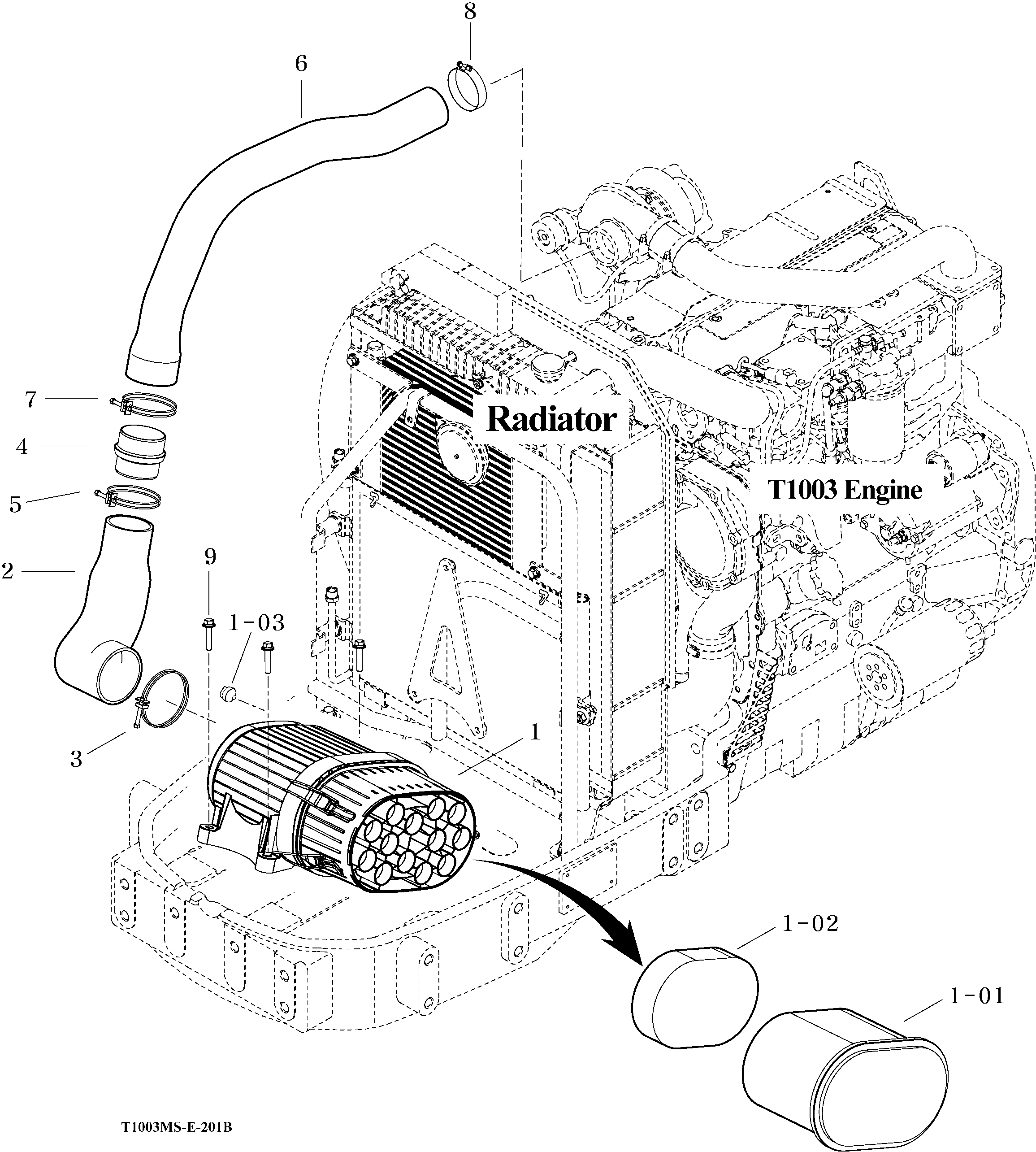 201A - AIR CLEANER