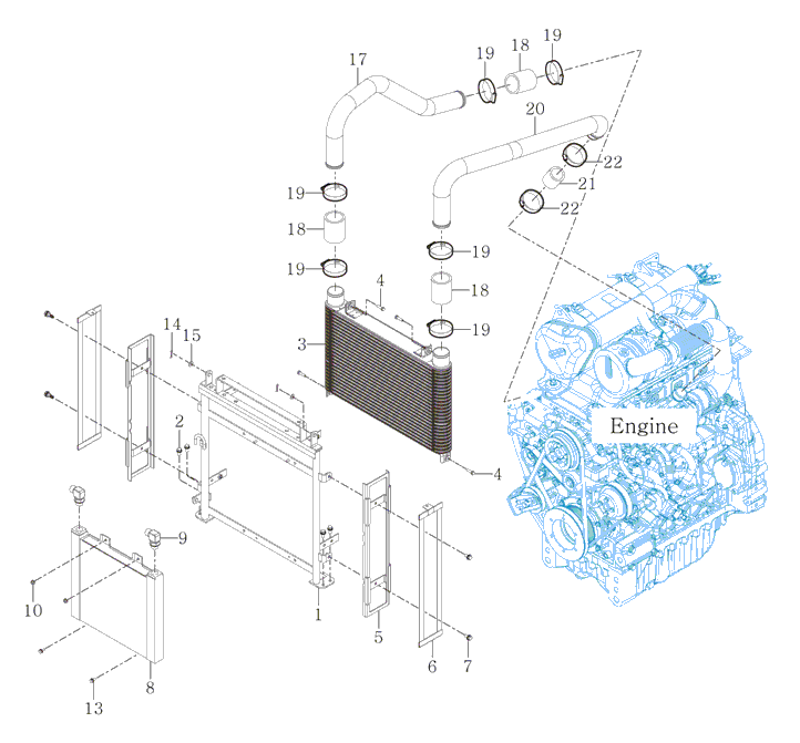 207 - INTERCOOLER