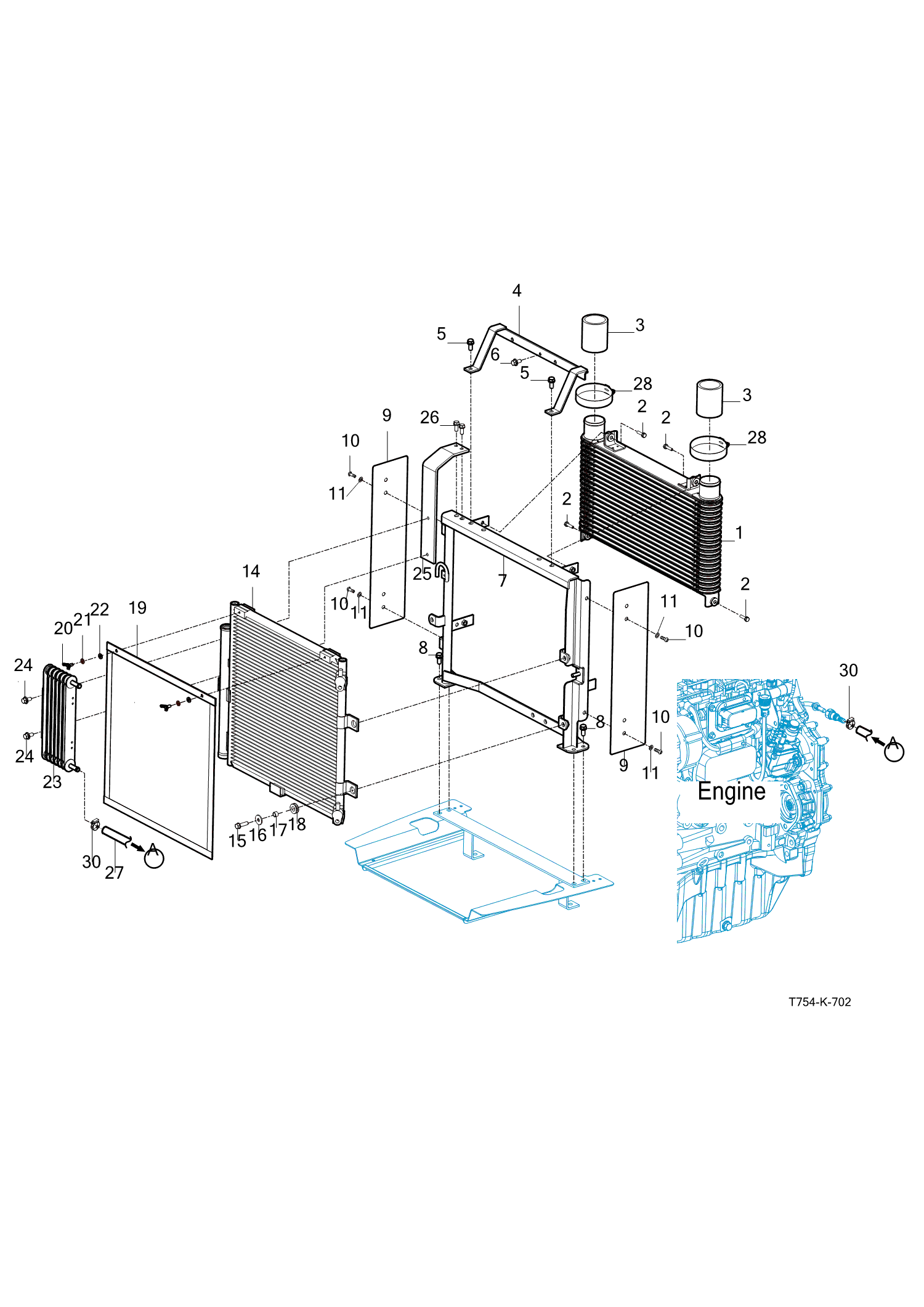 702 - FRONT FRAME