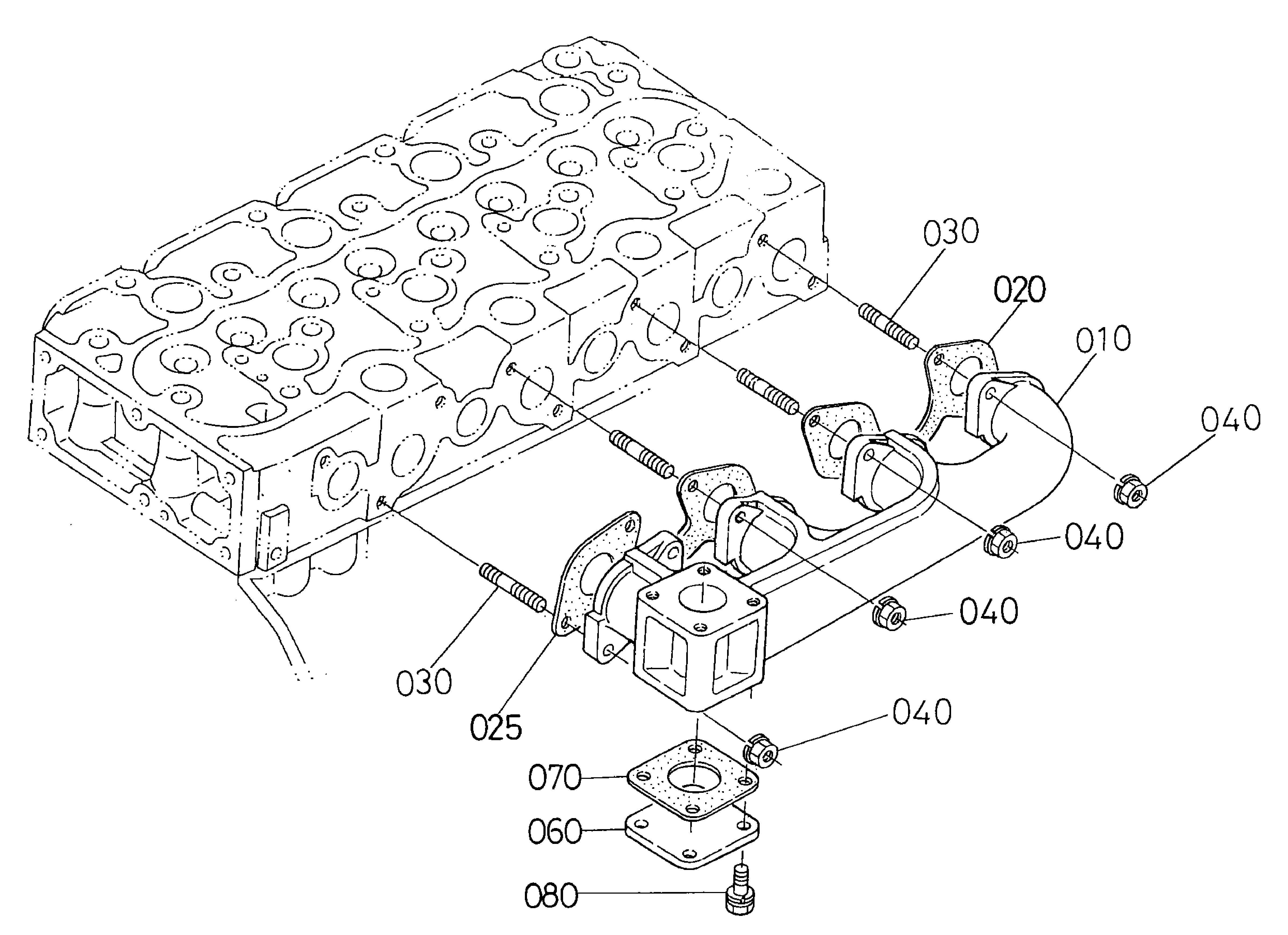 602 - EXHAUST MANIFOLD