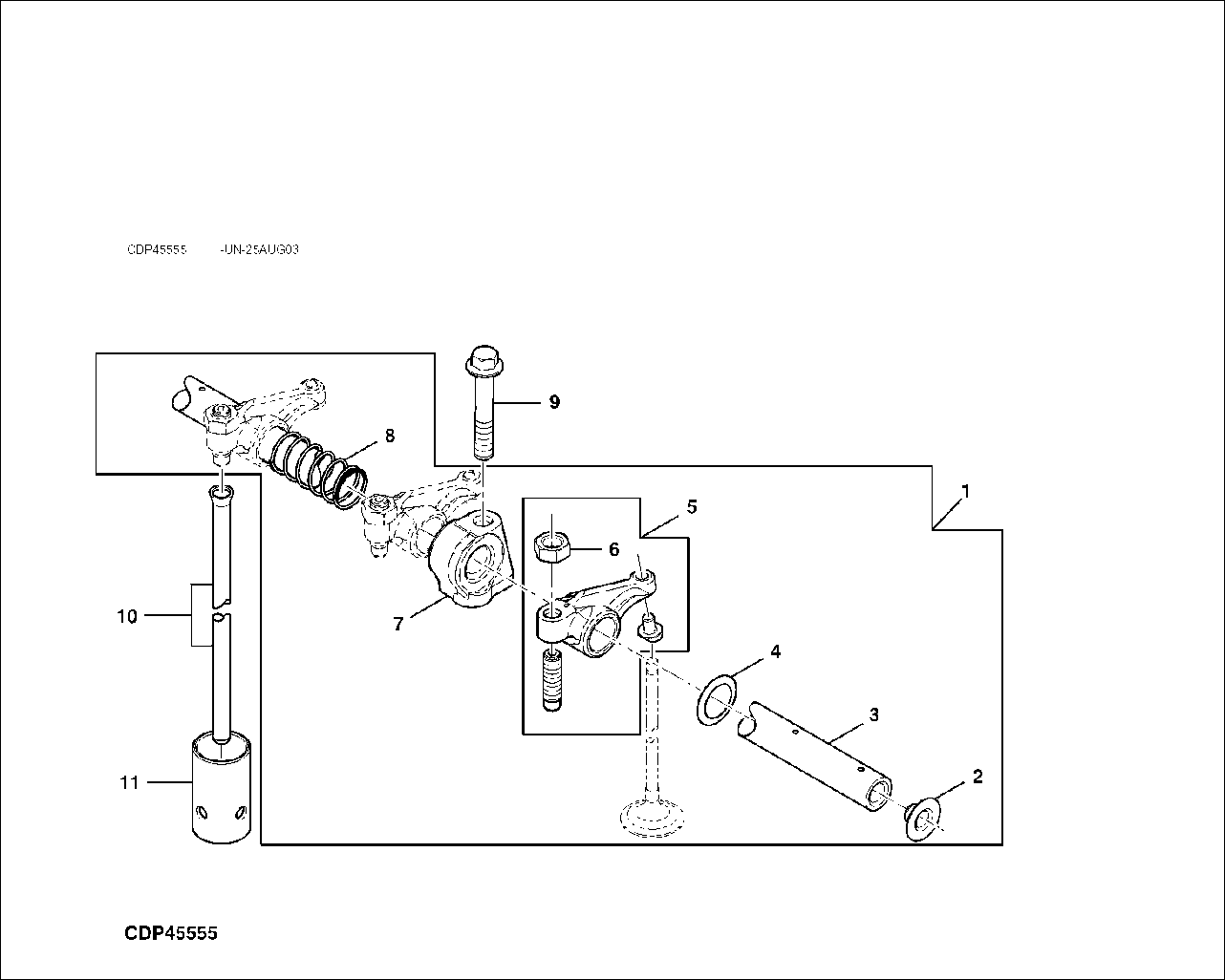 103 - ROCKER ARMS/SHAFTS/TAPPETS/PUSHRODS