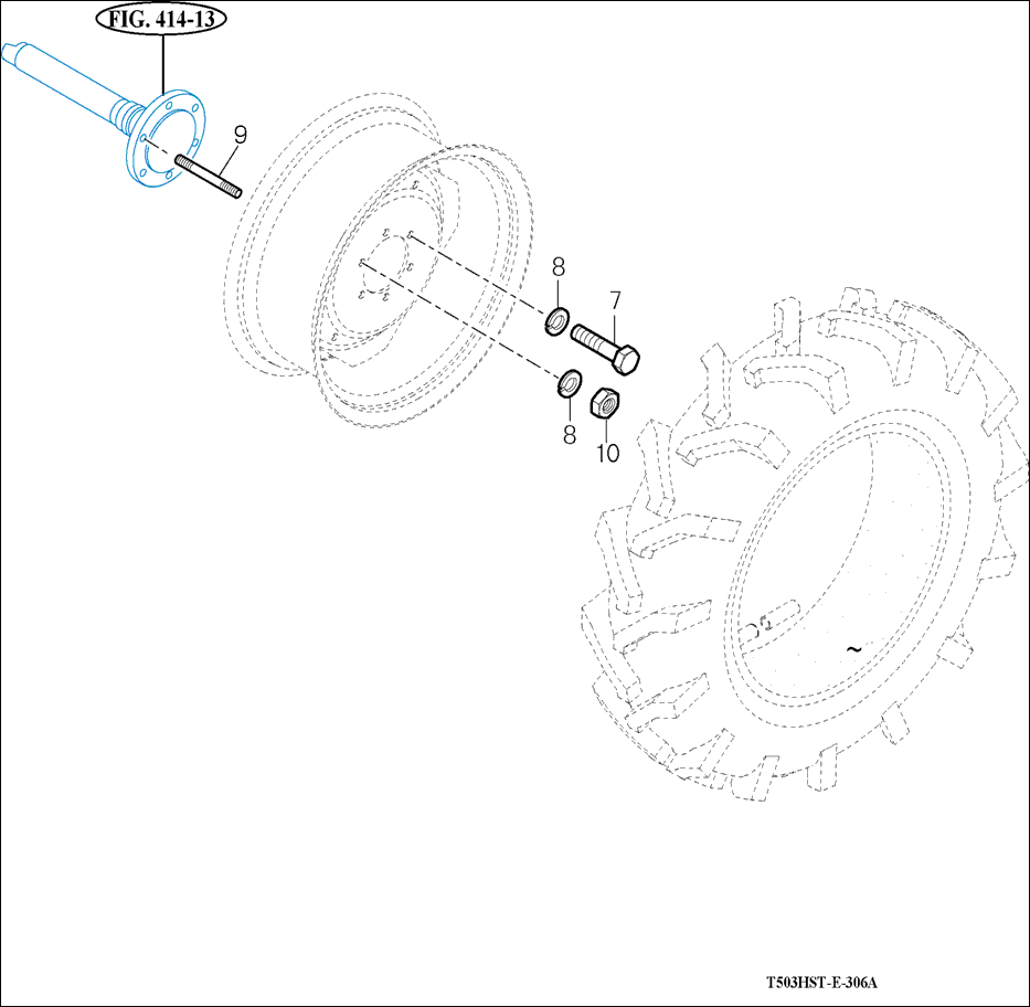 306 - REAR WHEEL